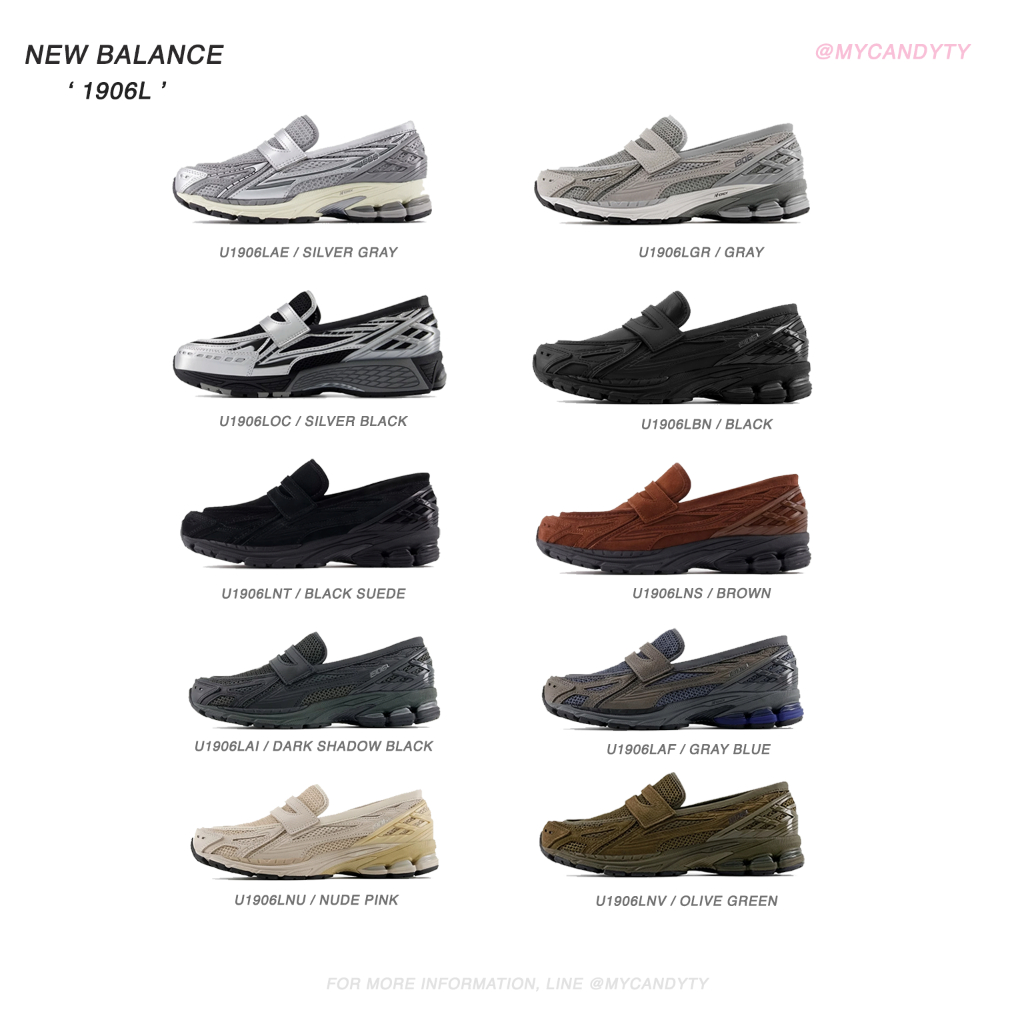 (พรีออเดอร์) รองเท้า NEW BALANCE รุ่น 1906L Loafer