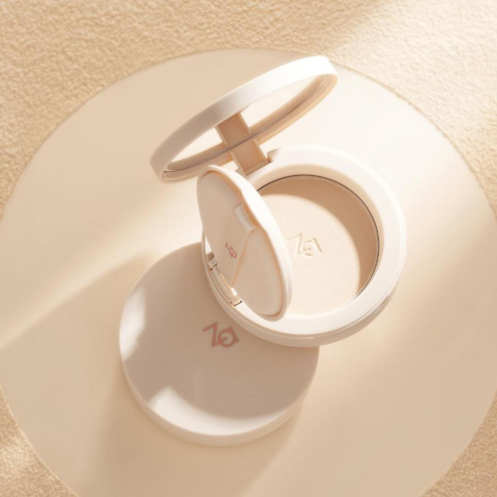 Za Instant Invisible Oil Control Powder Foundation 7g - รูปที่ 2