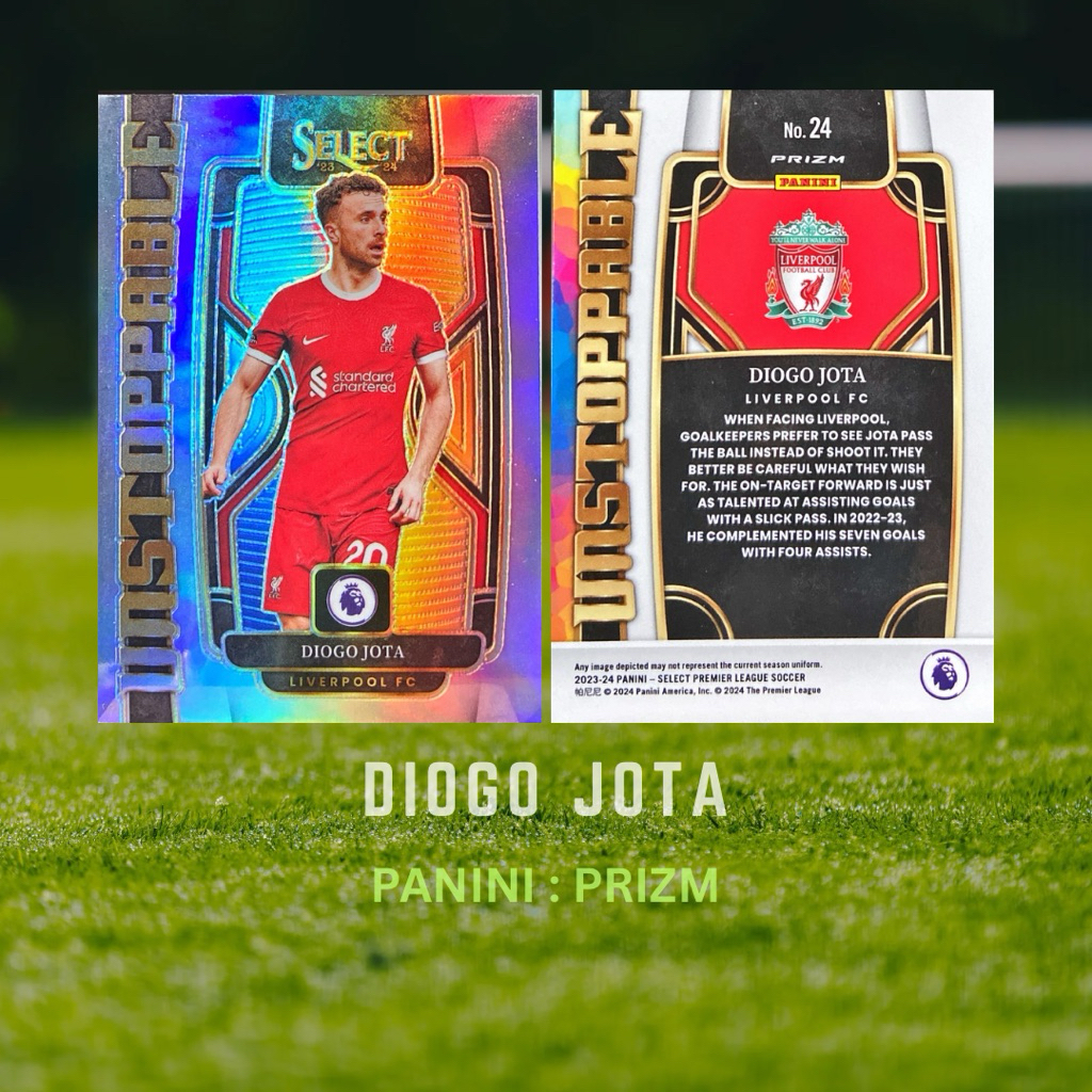 การ์ดฟุตบอล Panini Prizm Diogo Jota 🕊️