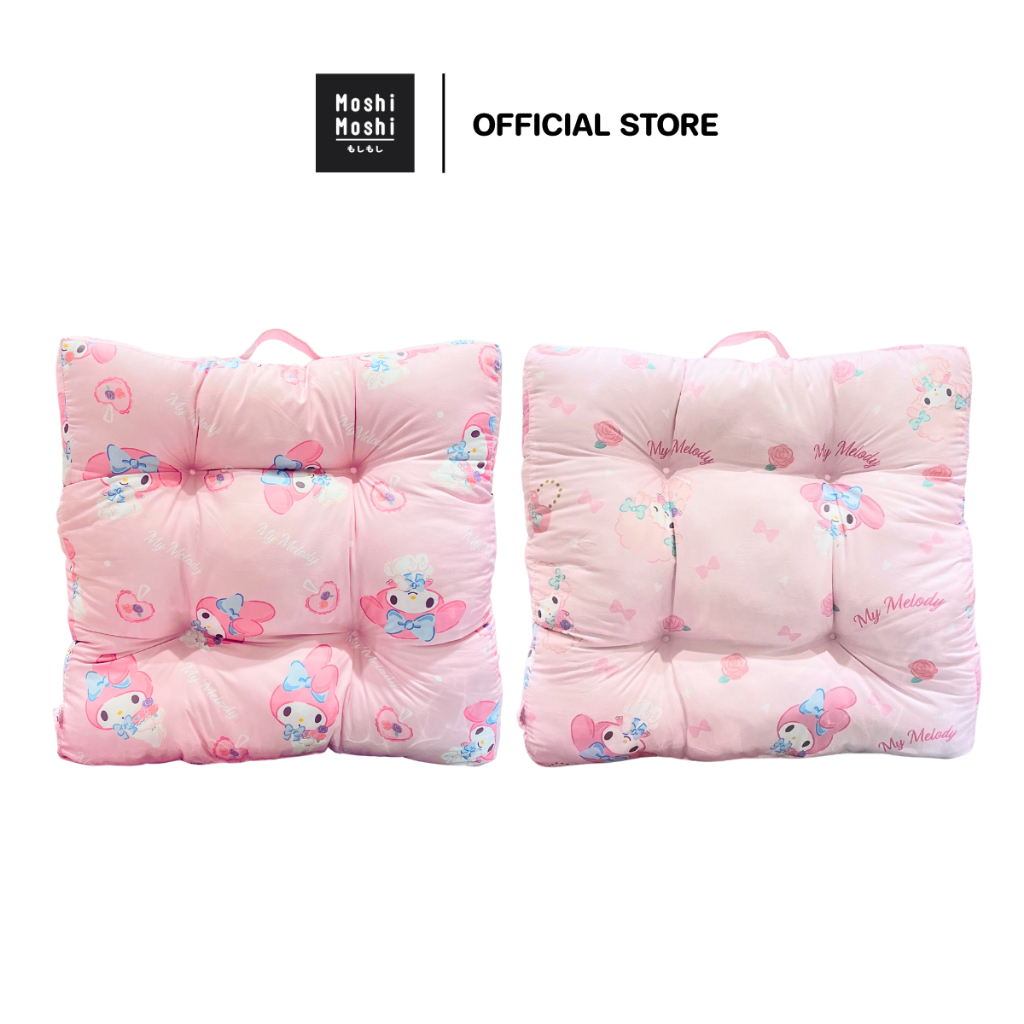 Moshi Moshi เบาะรองนั่ง ลาย Mymelody ลิขสิทธิ์แท้จากค่าย Sanrio รุ่น 6100005460-5461