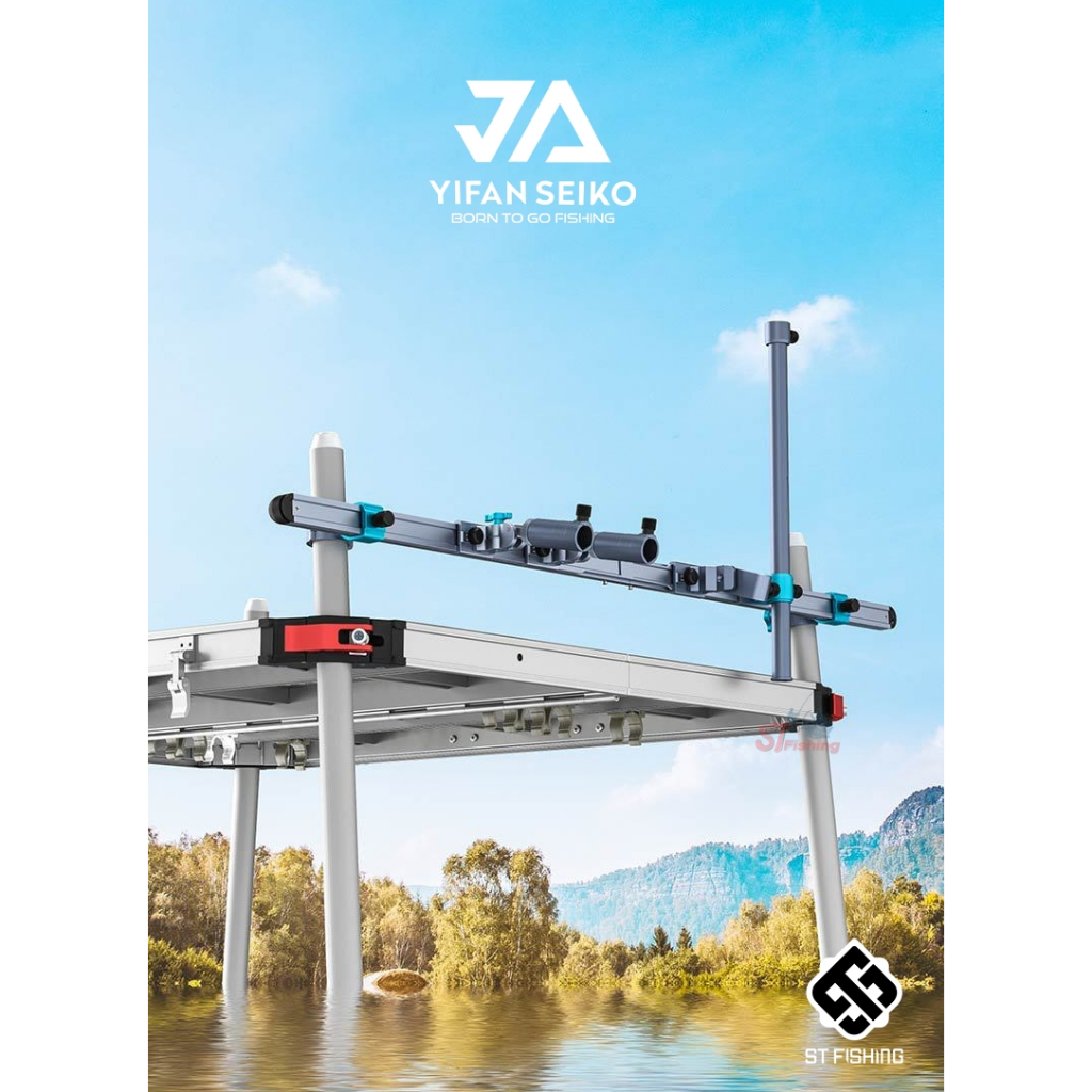 ชุดอุปกรณ์รางสไลด์ JA YIFAN SEIKO (ใช้กับบรรลังโต๊ะอลูได้ทุกแบรนด์) รองรับการใช้งานที่หลากหลาย