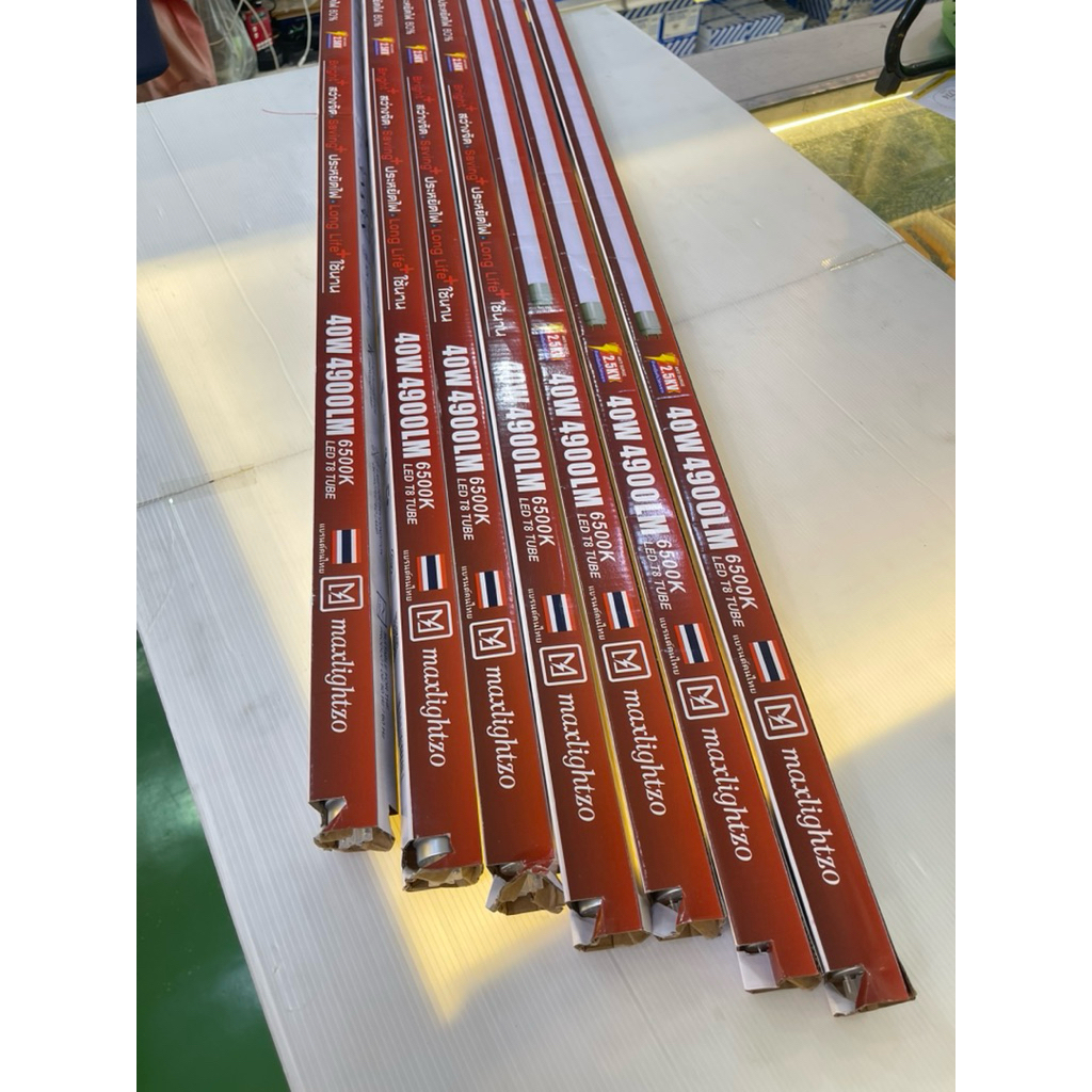 maxlightzo หลอดนีออนLED/T8/40W4900LM6500Kสว่างจนตะลึง - รูปที่ 4