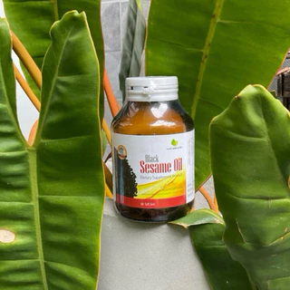 Nature Line Black Sesame Oil เนเจอร์ ไลน์ น้ำมันงาดำสกัดเย็น