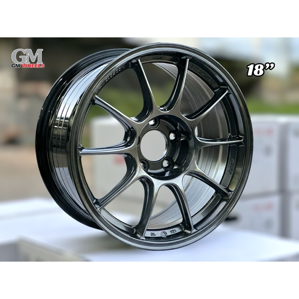 ล้อแม็กTC105X 18x8.5 ET35 5/113 งาน GM Wheels (สินค้า 1 ชุด = 4 วง)