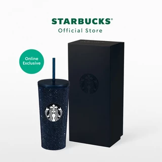 Starbucks Stainless Steel Symphony Blue Bling Cold Cup 16oz. ทัมเบลอร์สตาร์บัคส์สแตนเลสสตีล ขนาด 16ออนซ์ A9001733