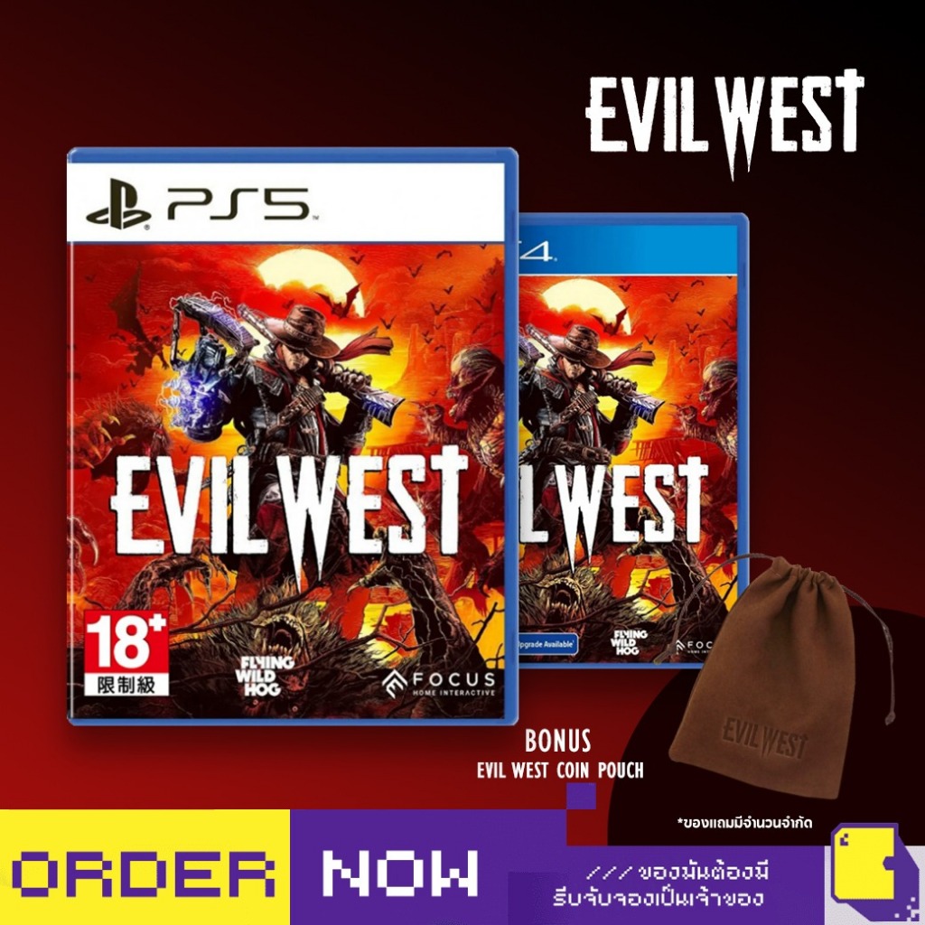 [+..••] พร้อมส่ง | PS4 / PS5 EVIL WEST (เกม PS5™ 🎮)