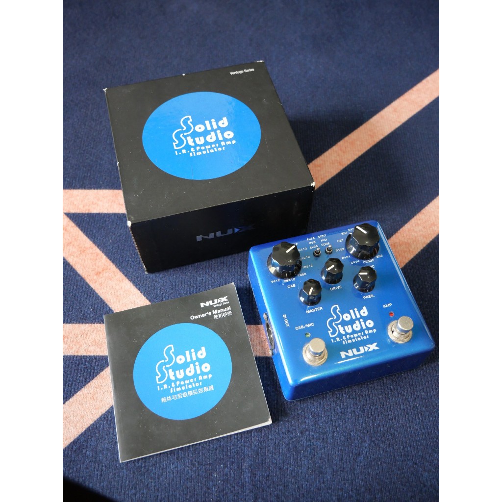 NU-X Solid Studio I.R.&Power Amp Simulator