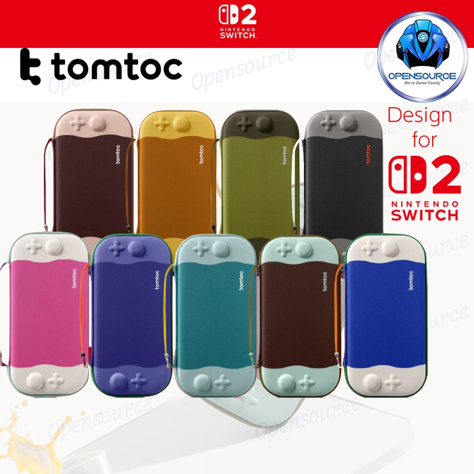 (พร้อมส่งไม่ต้องรอ) Tomtoc FancyCase G05 NS2 Slim Case กระเป๋าสำหรับ Nintendo Switch 2(แถมพัดฟรี)