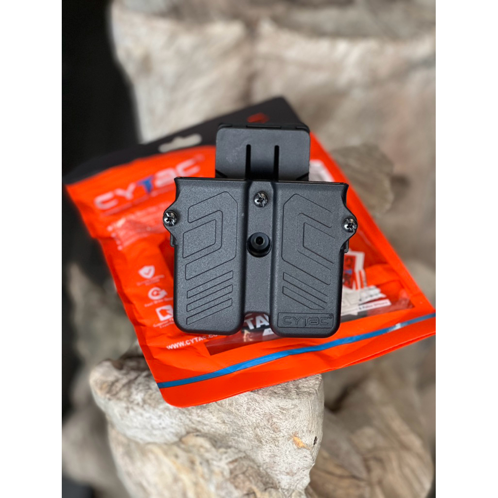 ซองใส่แม็กกาซีนคู่ Universal ใส่ได้ทุกรุ่น เพลทเหน็บ 3 แบบ