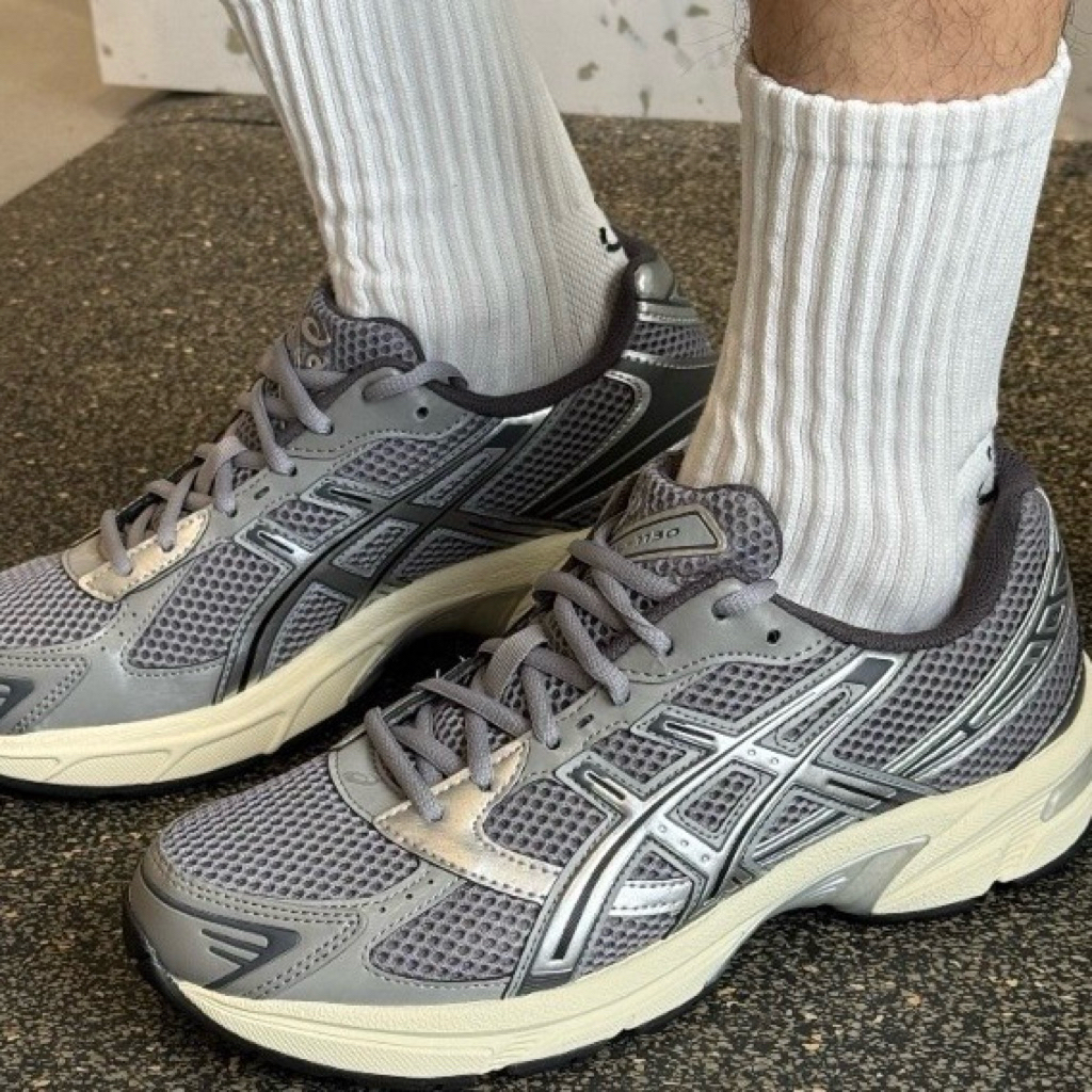 Asics Gel-1130 Clay Grey Pure Silver แท้ 100%