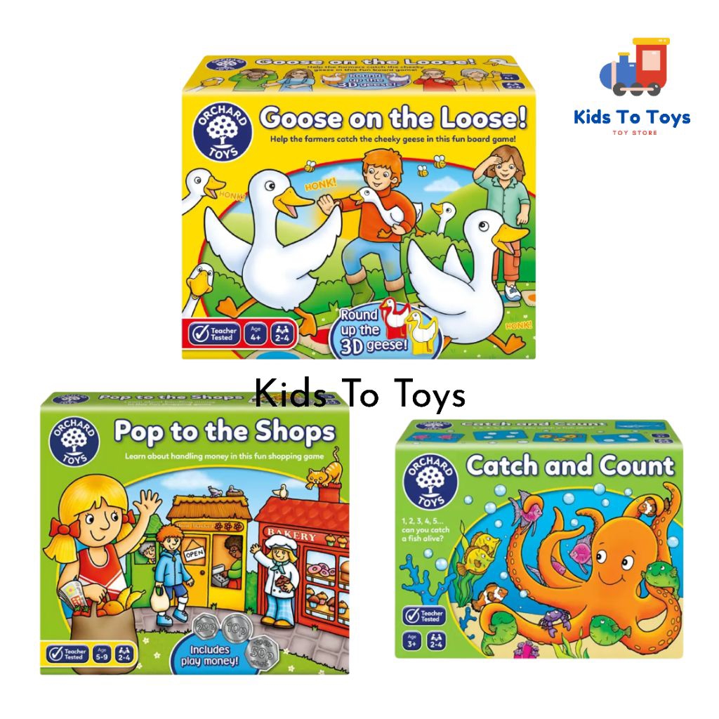 บอร์ดเกม นับจำนวน ฝึกความจำ จับคู่ บวก ลบ Board Game ของเล่น Matching Counting Orchard Toys Catch and count ของเล่นเกมส์ - รูปที่ 7