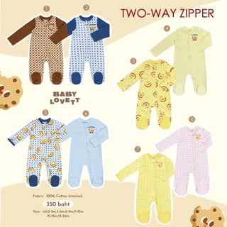 Cookies - Two-Way Zipper ชุดนอนคลุมเท้า