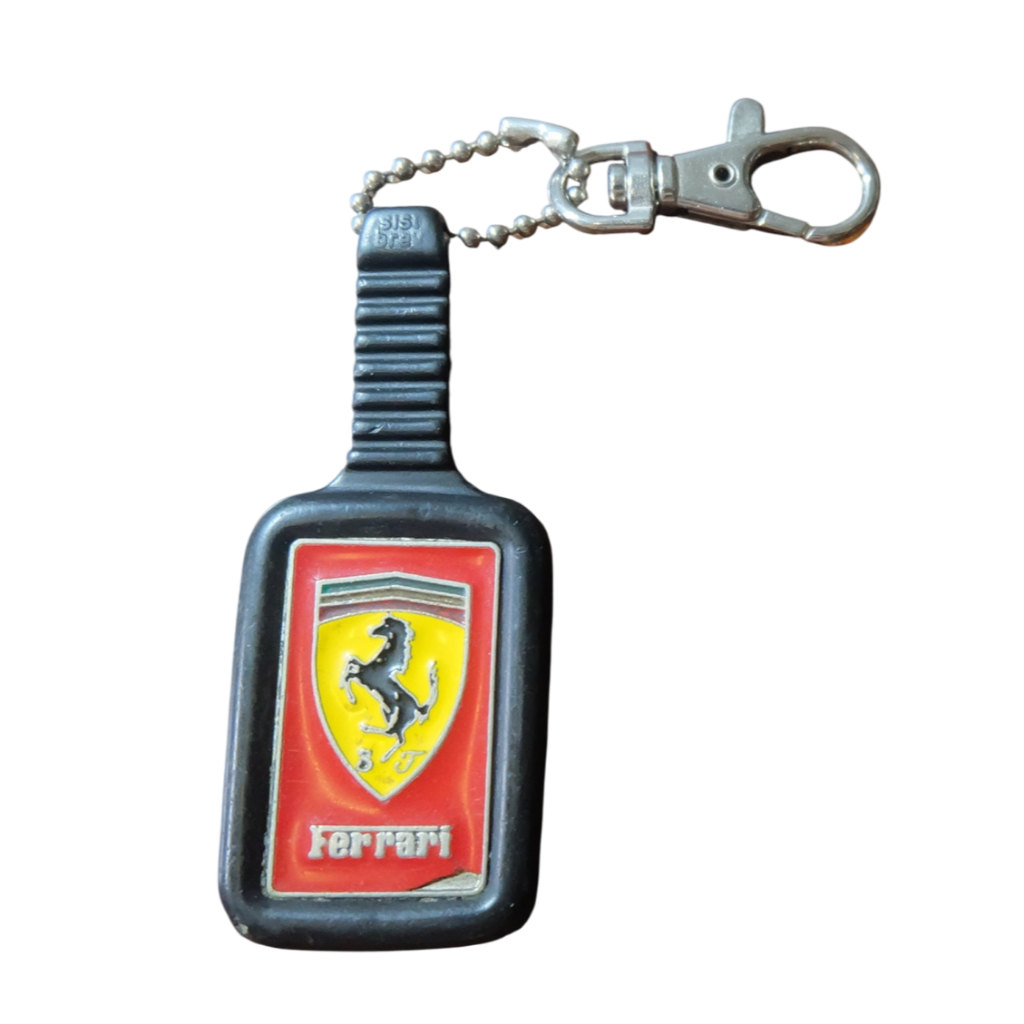 พวงกุญแจ Vintage Ferrari F-1 World Championship Keychain สีดำ