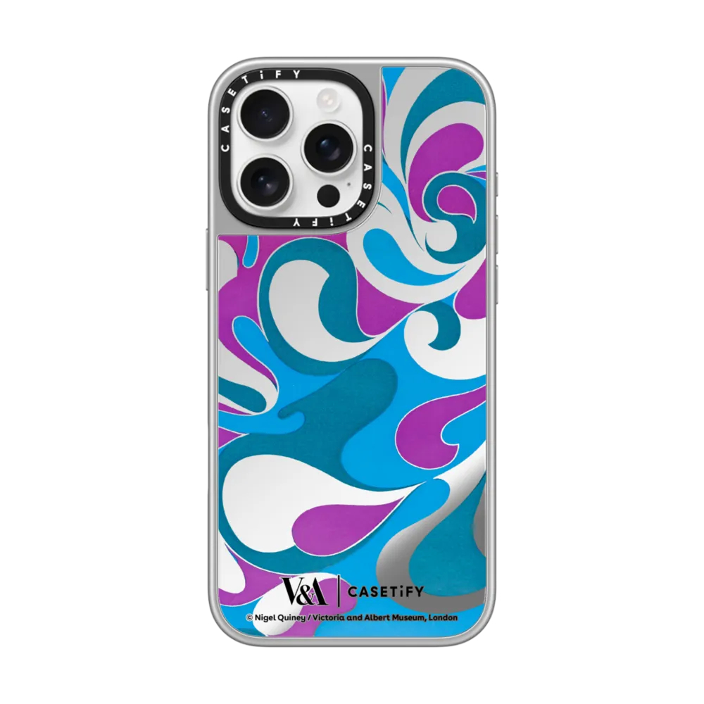 [พร้อมส่ง][ใส่ชื่อ] CASETiFY | V&A Geometry Edit, Palisades 4 Case [V&A]