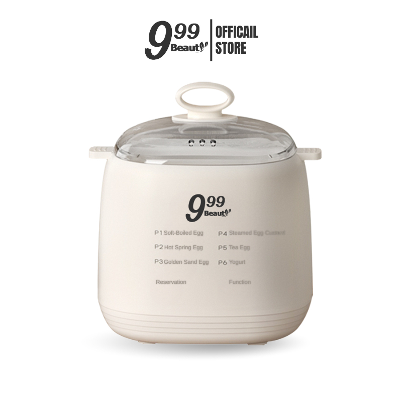 999Beauty หม้อต้มไข่ Electric Egg Cooker เครื่องไข่ต้ม เลือกระดับความสุกของไข่ได้