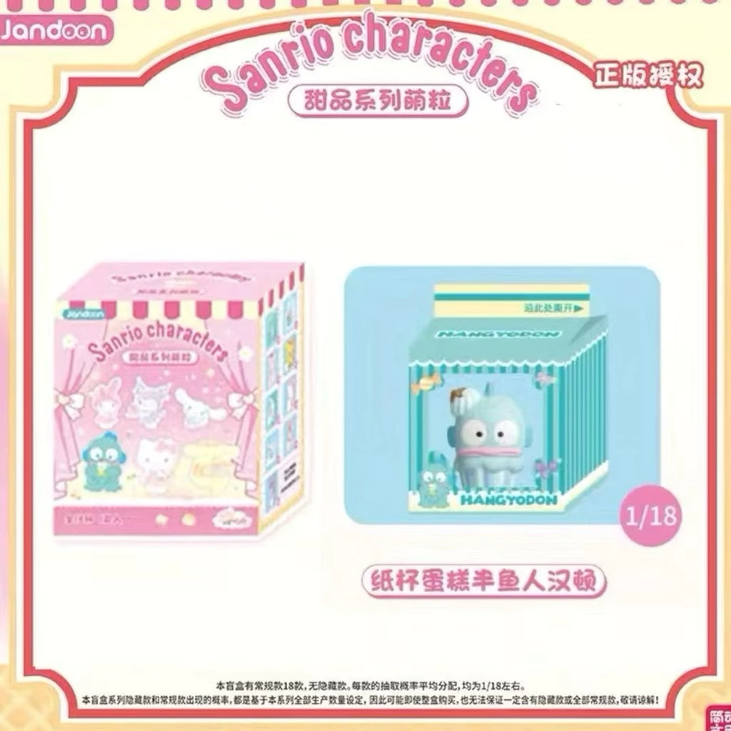 （จุ่ม) SANRIO Dessert mini กล่องสุ่ม อาร์ตทอย thumbnail 4