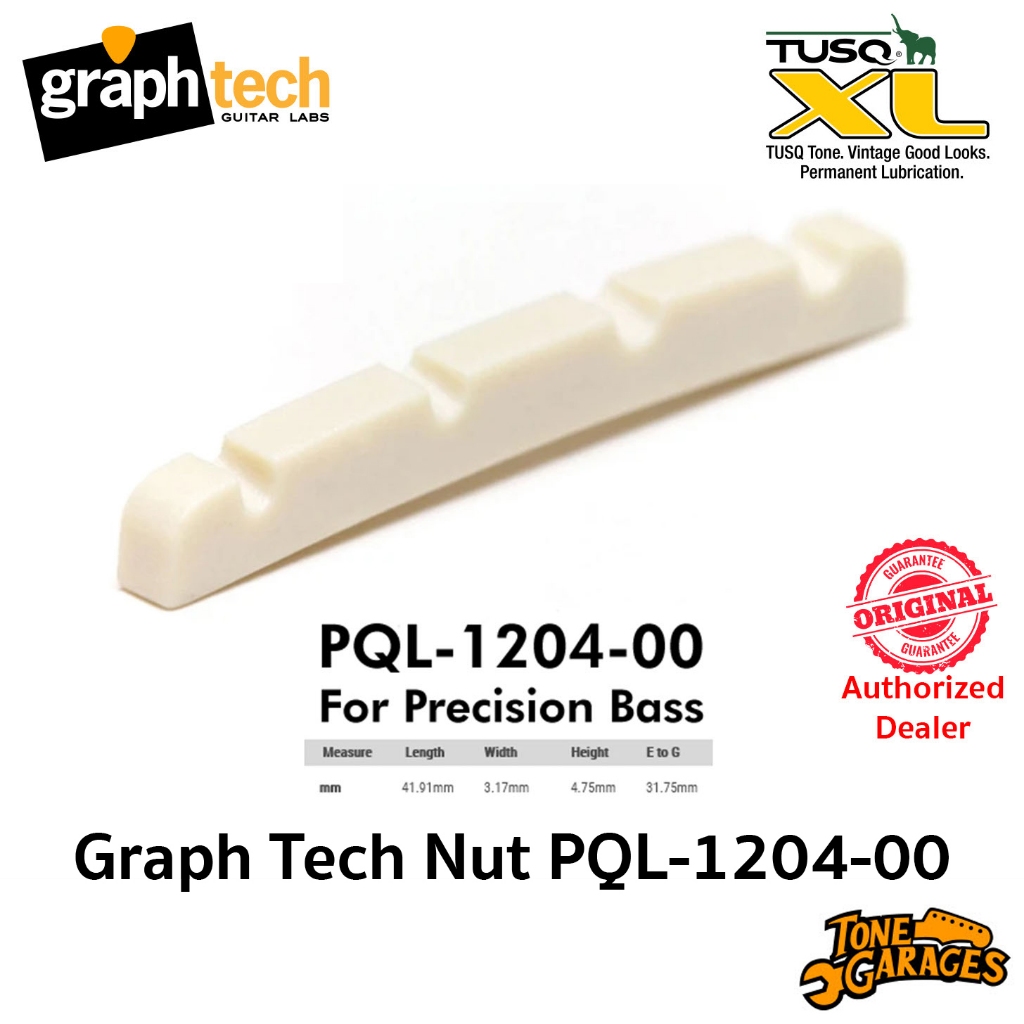 Graph Tech TUSQ XL Precision Bass 4 String P-Bass Nut PQL-1204-00 นัทเบส 4 สาย