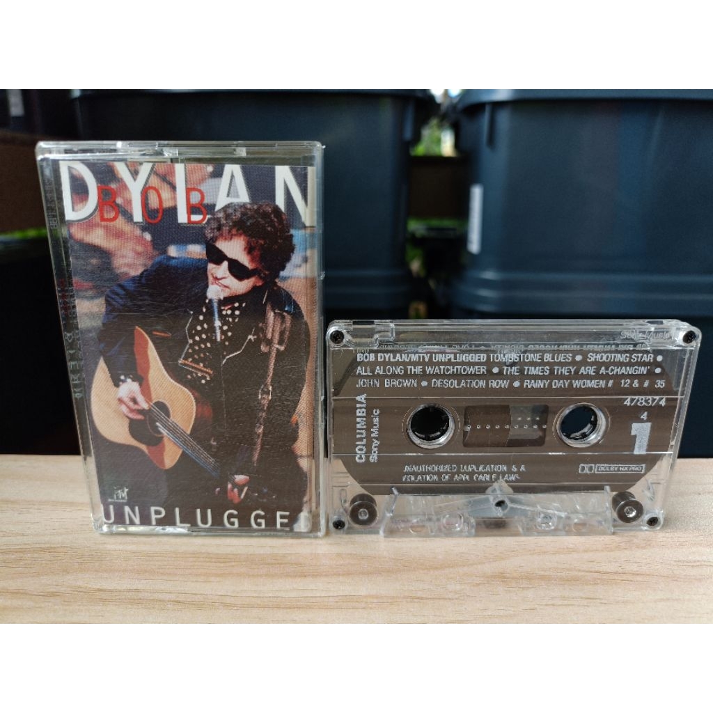เทป Bob Dylan - unplugged