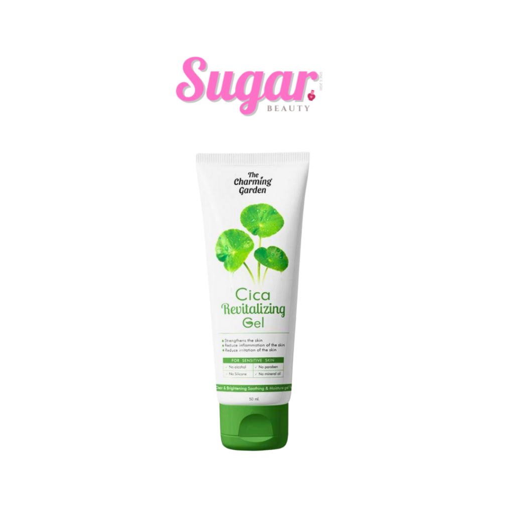 เจลใบบัวบกน้องฉัตร Cica Revitalizing Gel เจลกู้ผิวใบบัวบก 50 g.