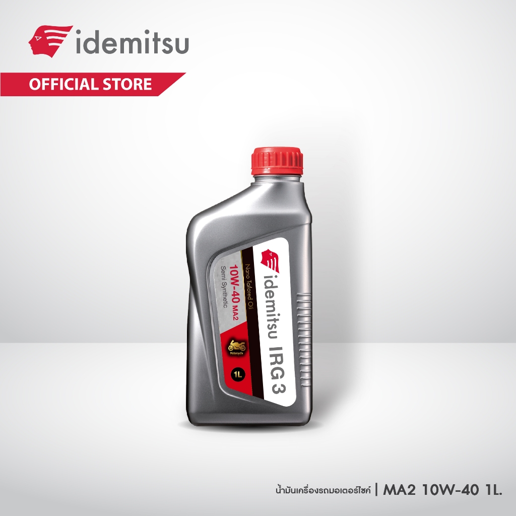 IDEMITSU IRG3 10W-40 MA2 น้ำมันเครื่องจักรยานยนต์กึ่งสังเคราะห์