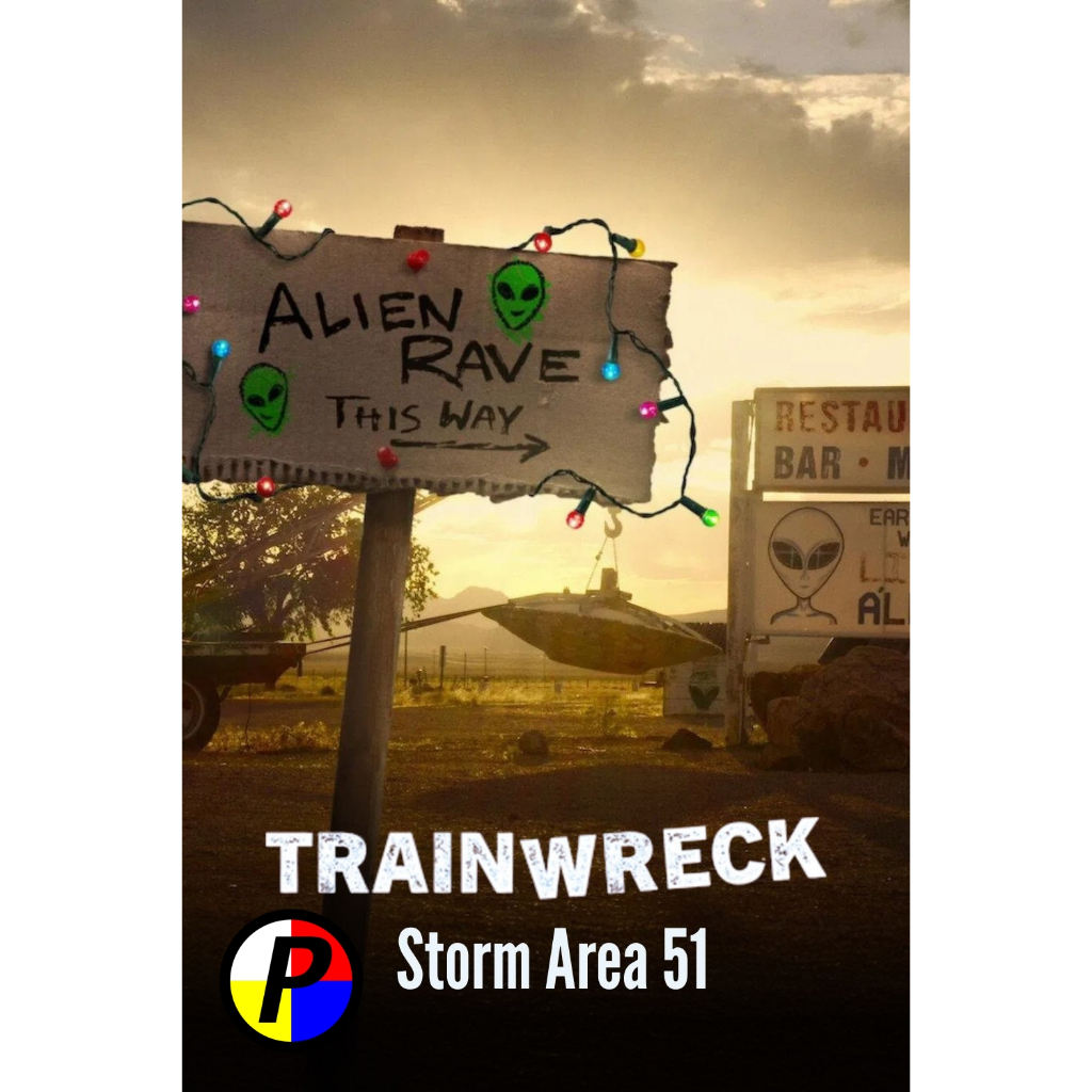 ดีวีดีหนัง พากย์เสียงไทย Movie ใหม่ อภิมหาวายป่วง บุกแอเรีย 51 Trainwreck: Storm Area 51 (2025) 2 ตอนจบ หนัง หนังแผ่น