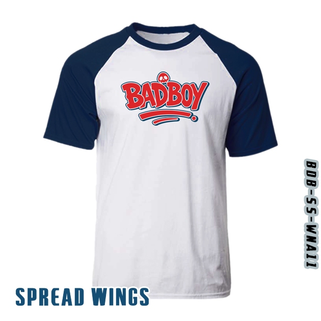 เสื้อยืด แขน slop ลาย  BADBOY