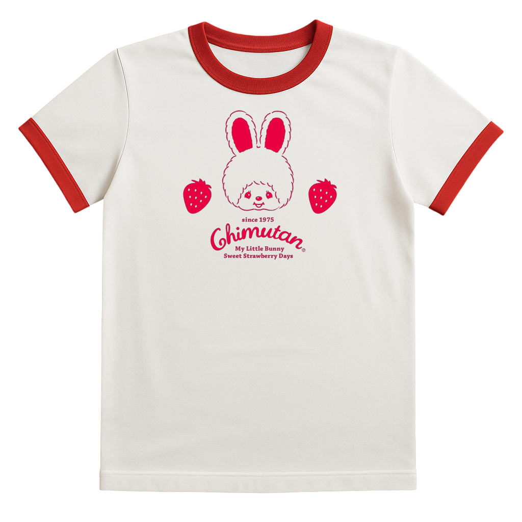 Chimutan Ringer Tee เสื้อยืดกุ๊นแขน/ Ringer tee