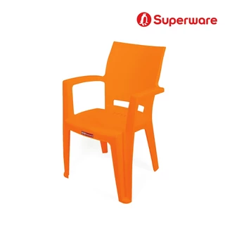 Srithai Superware เก้าอี้พลาสติก เก้าอี้สนาม เก้าอี้ท้าวแขน รุ่น CH-67 Denver มี 3 สี ขาว เขียวมะนาว และส้ม