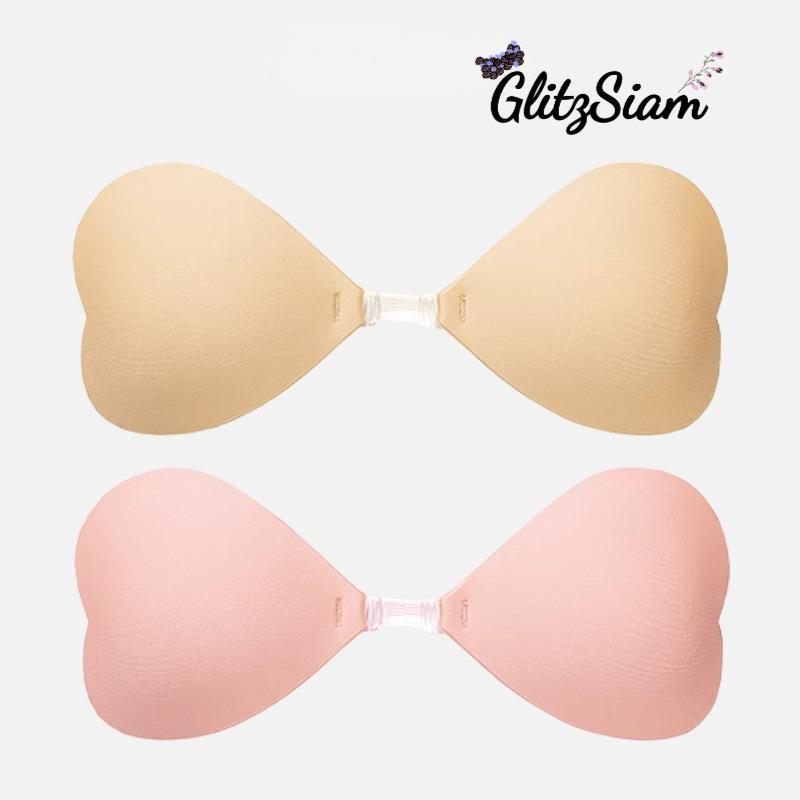 Glitzsiam💝💝บราเล็ตต์รูปหัวใจแบบใหม่ บราซ่อนสำหรับผู้หญิง มีให้เลือก 3 สี ดันทรงและยกกระชับ สวมใส่สบาย.