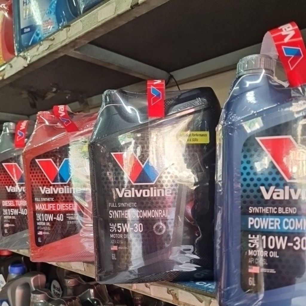 (ยกลัง) น้ำมันเครื่อง Valvoline Maxlife, Turbo, Power Commonrail,Power com 5w-30