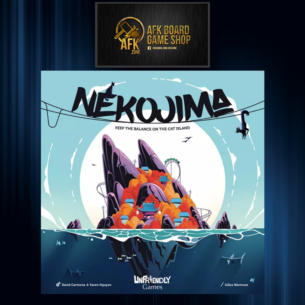 Nekojima ENG Edition - Board Game - บอร์ดเกม