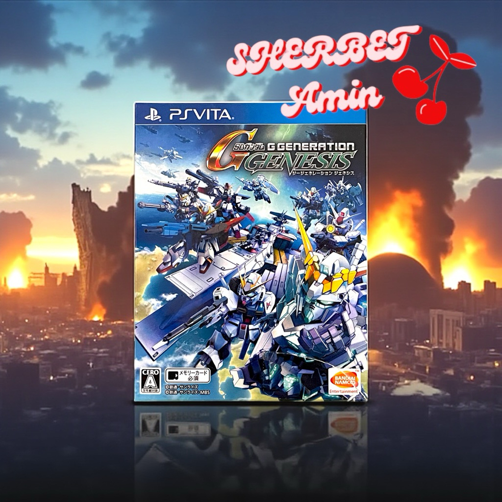 แผ่นเกม Ps Vita มือสอง / SD Gundam G Generation Genesis *กล่องมีตำหนิ* / zone 2 (🇯🇵)