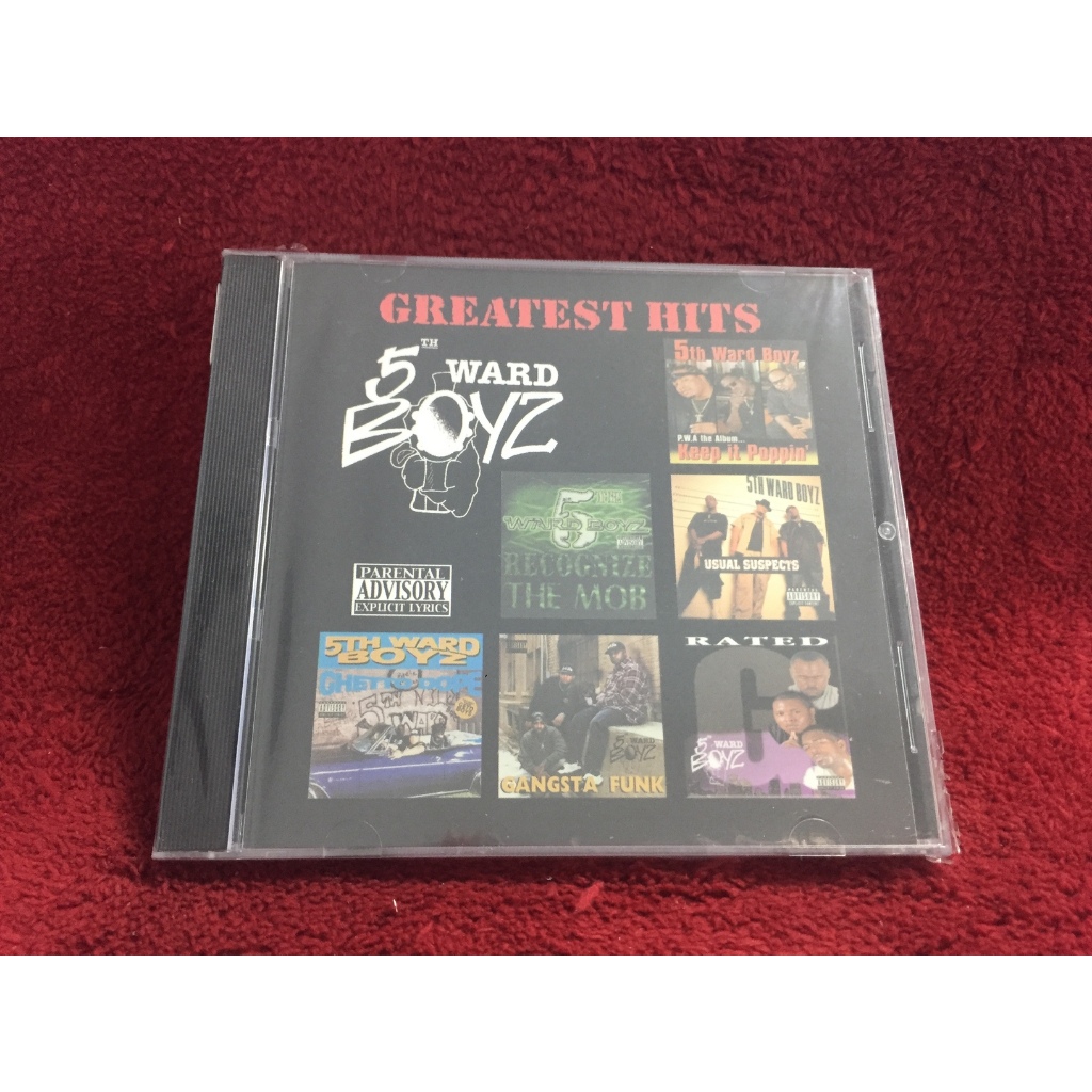CD 5th Ward Boyz – Greatest Hits สภาพตามปก B90-119