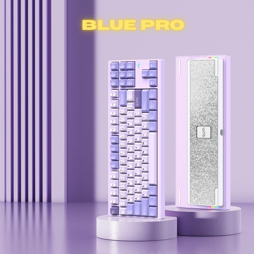 [โค้ดคุ้มลด20%] Crush80 Reboot Wobkey Aluminium คีย์บอร์ด 80% TKL Bluetooth Wireless Mechanical Keyboard Crush 80 รูปที่ 4