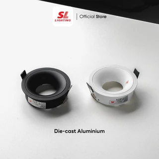SL LIGHTING | Recessed Downlight Die-cast Aluminium เปลี่ยนหลอดจากด้านหน้าได้ แถมฟรีขั้ว GU5.3 รุ่น 586