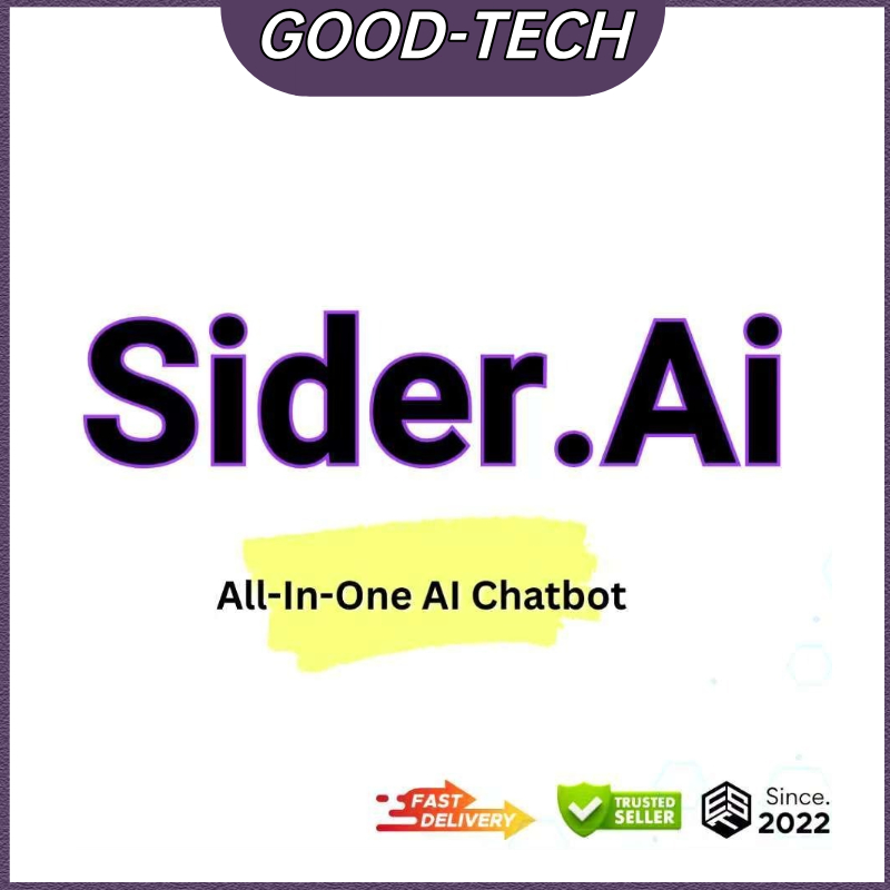 【FAST】SIDER AI- UNLIMITED PRO PLAN AI-POWERED TOOLS FOR SEAMLESS DESIGN, BR..