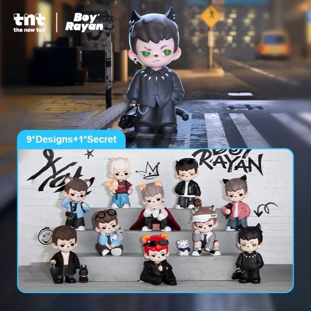 ส่งจากไทย📍ลิขสิทธิ์แท้ TNT SPACE Rayan Natural-Born Player Figures ทีเอ็นที สเปซ ไรอัน ฟิกเกอร์ กล่อ