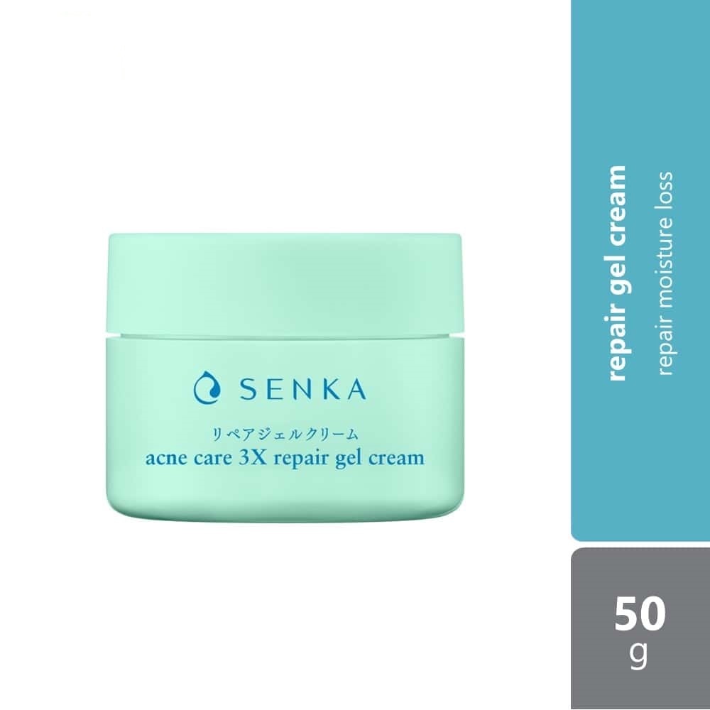 Senka acne care 3X repair gel cream 50g
