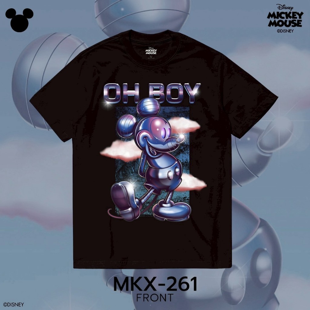 Power 7 Shop เสื้อยืดการ์ตูน มิกกี้เมาส์ ลิขสิทธ์แท้ DISNEY (MKX-261) — صورة 2