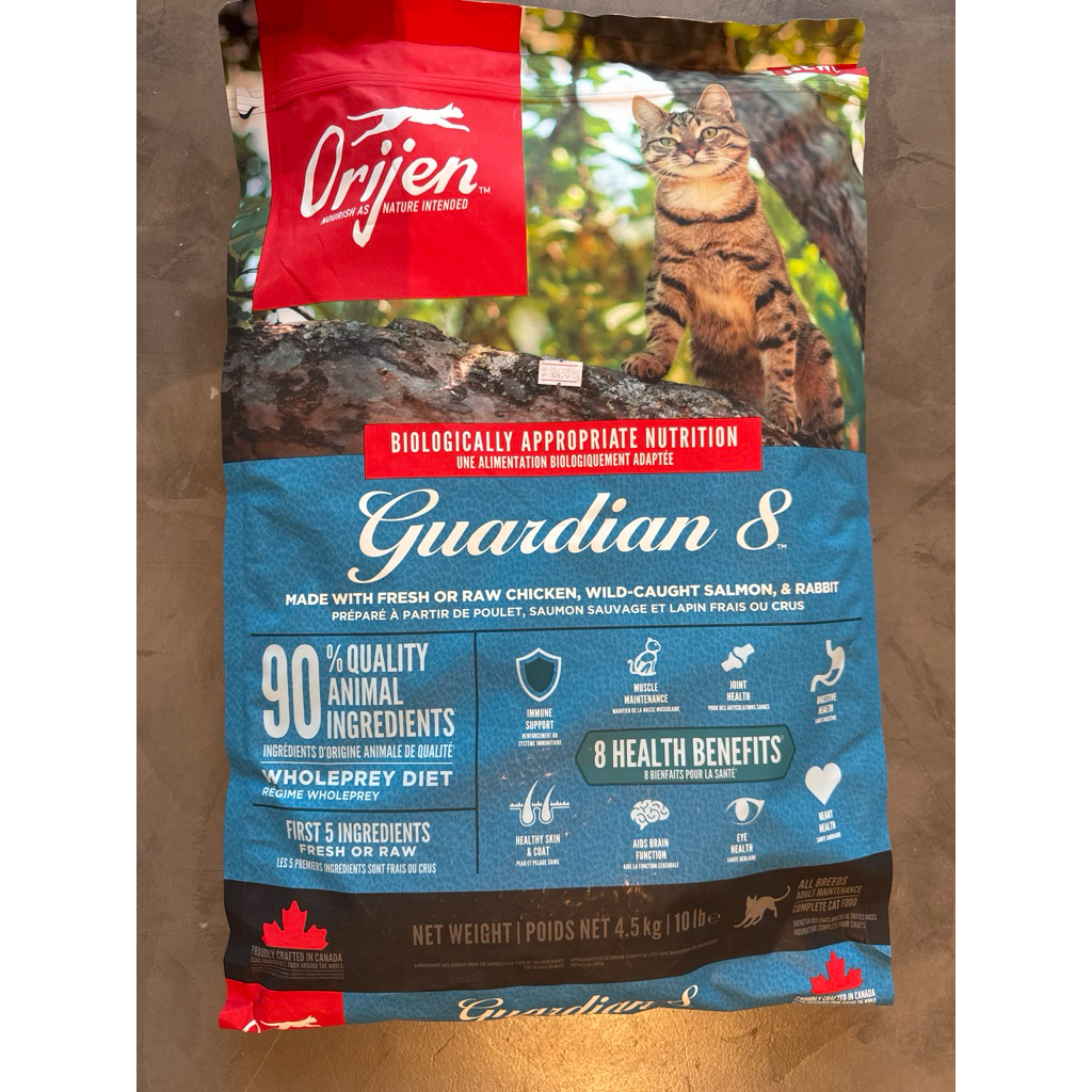 Orijen 4.5 Kg อาหารแมว (10/25)