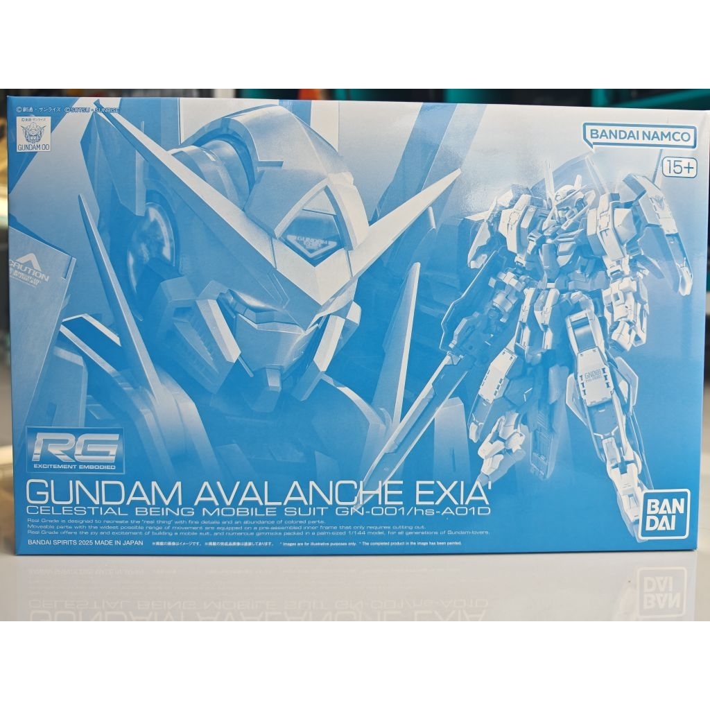 [พร้อมส่ง] BANDAI RG 1/144 Gundam Avalanche Exia PREMIUM BANDAI