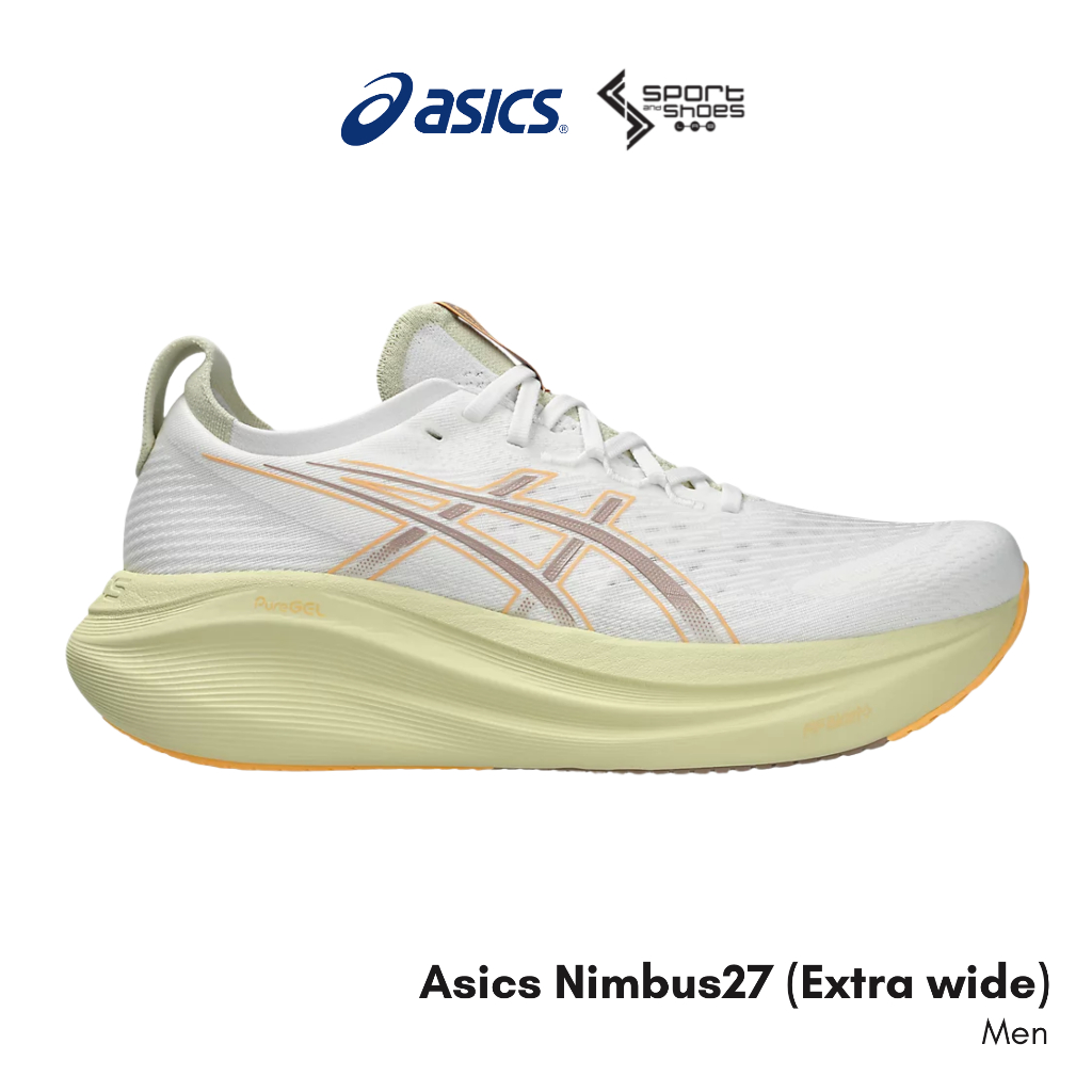 Asics Gel-Nimbus27 ( 4E ) Extra Wide รองเท้าวิ่ง ผู้ชาย หน้าเท้ากว้าง