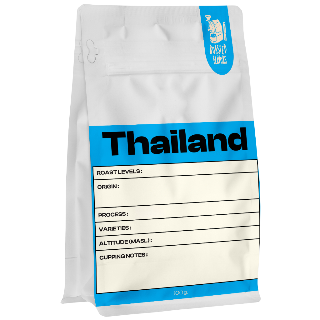 เมล็ดกาแฟคั่ว Q project -Thailand - Nan - Tha Wang Pha (Washed) 100 g.