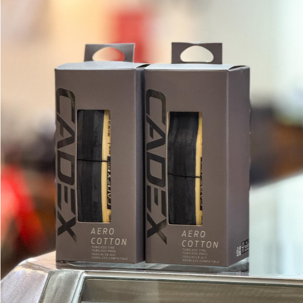 New2025 ยางจักรยาน CADEX AERO COTTON 700x28 700x30 รองรับ Tubeless และ Hookless น้ำหนักเบา