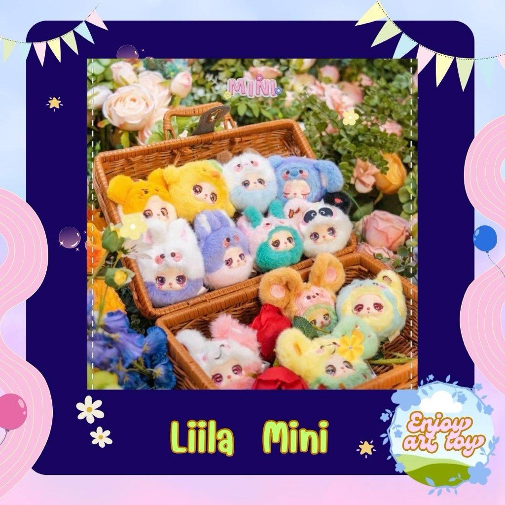 (โค้ดแฟชั่น 30%) ✅️พร้อมส่ง✅  Liila mini พวงกุญแจ เช็คการ์ด/สุ่ม