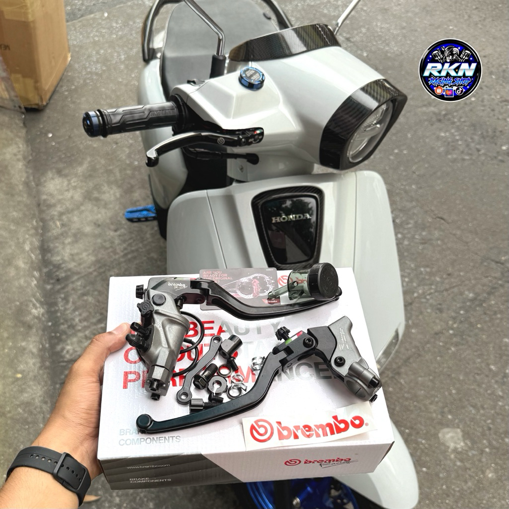 ปั้มบนอิตาลี+ครัชTWM ตัวเหมือน อุปกรณ์ครบใส่Giorno Lead Pcx Nouvo Mio-Fino Sonic MSX LS KR SER มอเตอร์ไซค์