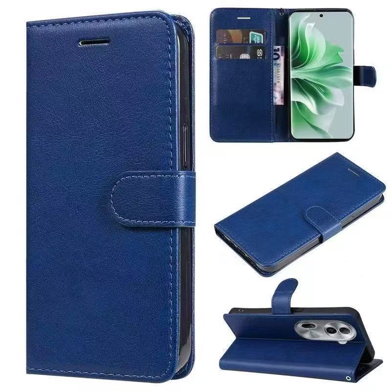 เคสฝาพับหนัง มีล็อค สำหรับ Oppo Reno11 Pro 11F Reno11F Reno4 Reno5 Reno6 Reno7Z Reno8Z Reno6Z Reno10 Pro เคสมีแม่เหล็ก - รูปที่ 2