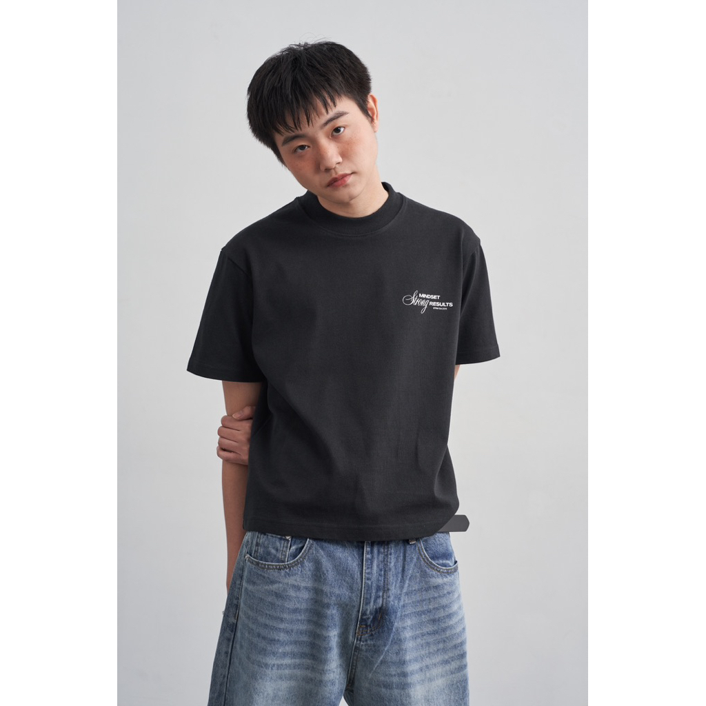 Strong boxy crop เสื้อยืดครอปคอฟิต  A1 - รูปที่ 7