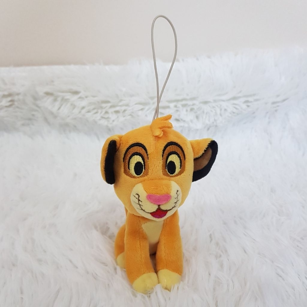 พวงกุญแจซิมบ้า zimba พวงกุญแจthe lion king ของแท้100% (มือ2)