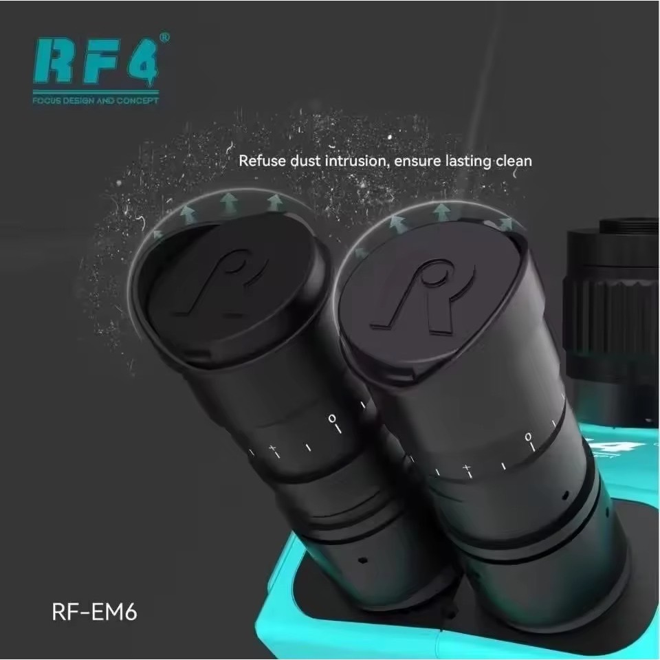 RF4 EM6 ฝาครอบกันฝุ่นสำหรับเลนส์ตาของกล้องจุลทรรศน์ส่วนใหญ่ - รูปที่ 5